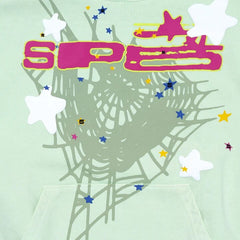 Spider Letter Prints Hoodies My Store