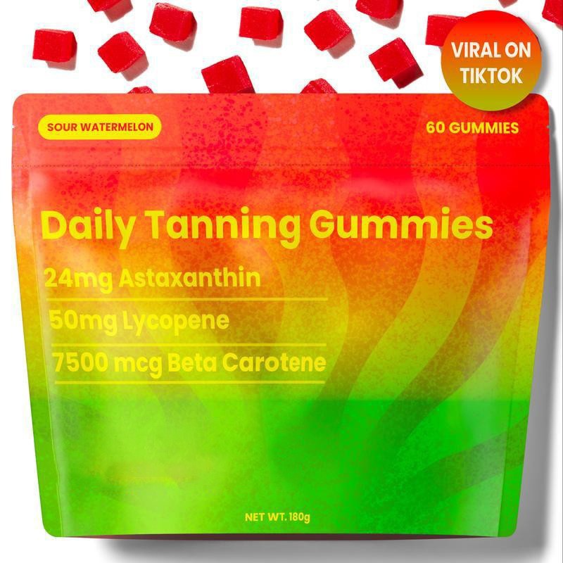 Sun Tanning Soft Gummies (60 Tablets) My Store