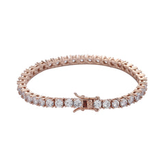 Tennis Chain Copper Zircon Single Row Hip Hop Bracelet My Store