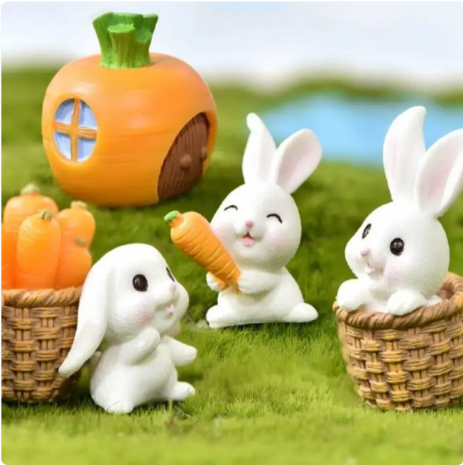 Mini Resin Animal Figurines – DIY Micro-Landscape Decor My Store