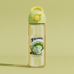 Children's Whale Cartoon Diving Fountain Water Bottle - Tritan Leakproof Sippy Cup (Various Sizes & Colors) Epictop store
