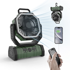 Outdoor Household Power Bank LED Light Camping Fan My Store