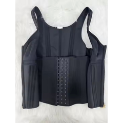 Mesh Waist Slimming Three-Breasted Shapewear Corset My Store