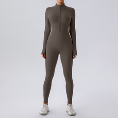 Fleece-Lined Yoga Jumpsuit My Store