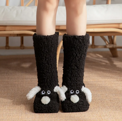 Women’s Plush Dog Socks My Store