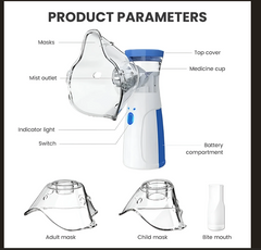 Portable Nebulizer Handheld Asthma Inhaler Device My Store