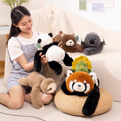 Panda, Koala, Sloth, Dinosaur, Bear & Little Panda Plush Doll Gift – Kids Soft Stuffed Toy My Store