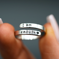 I Am Enough Ring Epictop store