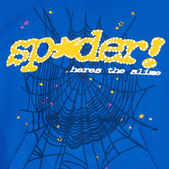 Spider Letter Prints Hoodies My Store
