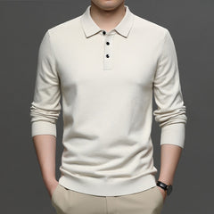 Men's Lapel Knit Pullover Sweater My Store