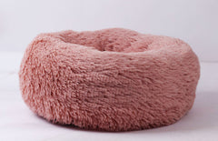 Round Plush Dog Bed for Small Dogs and Puppies My Store