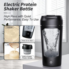 Electric Portable Whey Protein Shaker Bottle My Store