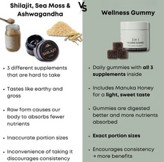 Shilajit 3-in-1 Gummies for Men My Store