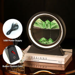 Moving Sand Art Landscape Table Lamp My Store